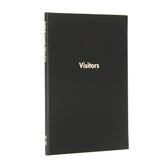 Guildhall Company Visitors Book A4 160 Pages Black T253Z